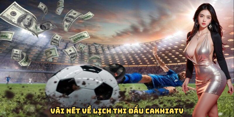 Vài nét về lịch thi đấu CakhiaTV