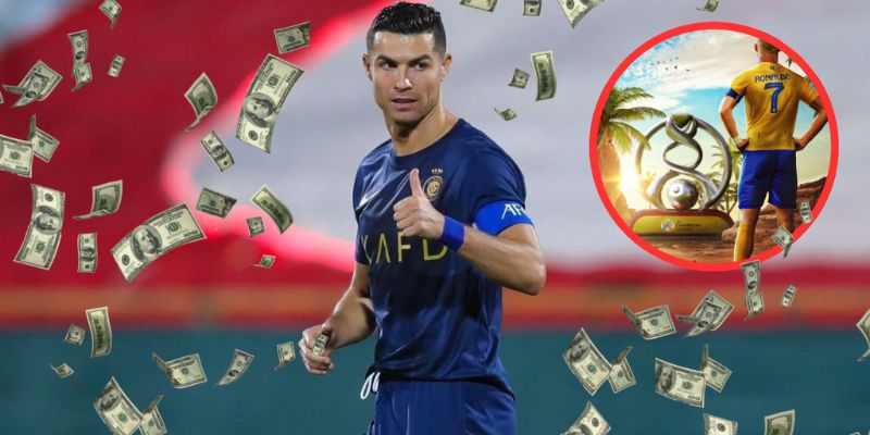 Mức lương Ronaldo được cấu thành từ nhiều yếu tố